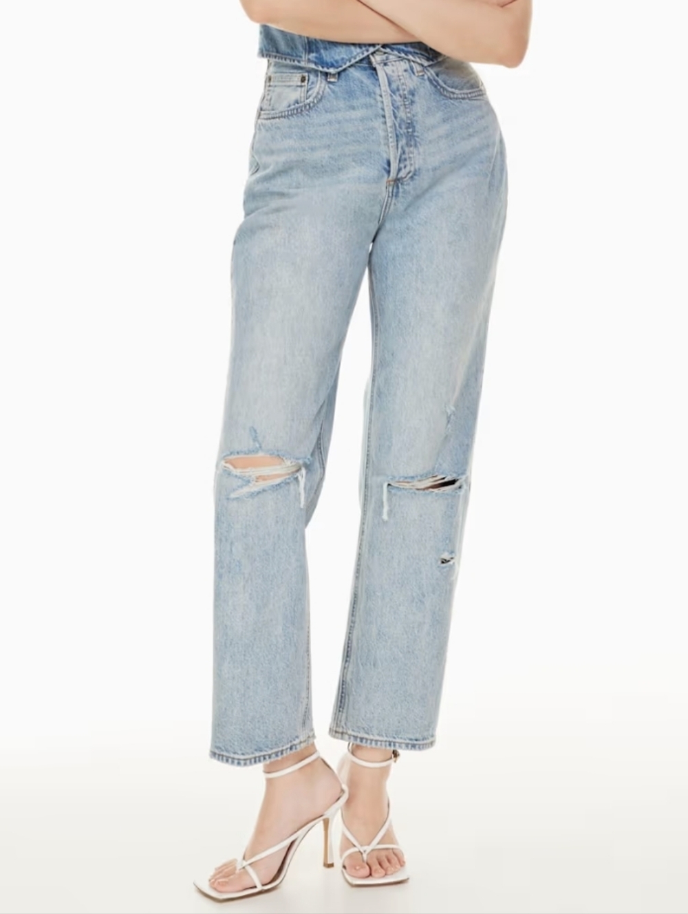 Aritzia Denim Forum Joni High Rise Loose Jean
